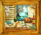 Louisiana Kitchen Painting