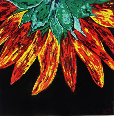 sunflower decor art  painting