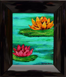 water liliy paintings