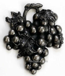 nickel silver grape onlay