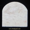side view lotus marble tile border