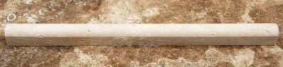 cream travertive pencil cane border