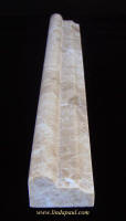 marble trim mocha tile border