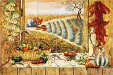 mexican tile murals