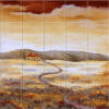 Tuscan Tumbled Tile Murals