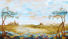 fields of Tuscany extended sky version