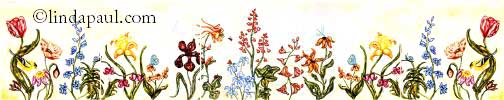 flower garden border tiles