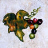 grape tile art