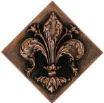 fleur de lis decorative accent