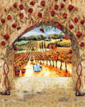 vertical version of Roses n vines