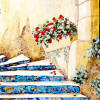 stairway accent tile