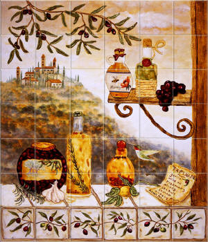 tuscany kitchen backsplash