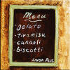 Italian Menu accent tile