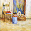 dog & sundried tomatoes tile