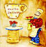 coffee barista tile