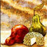 pear decorative tile