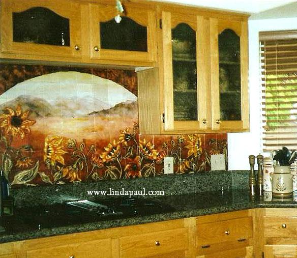 custom backsplash