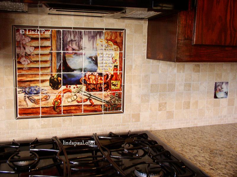 Mosaic Kitchen Backsplash Design