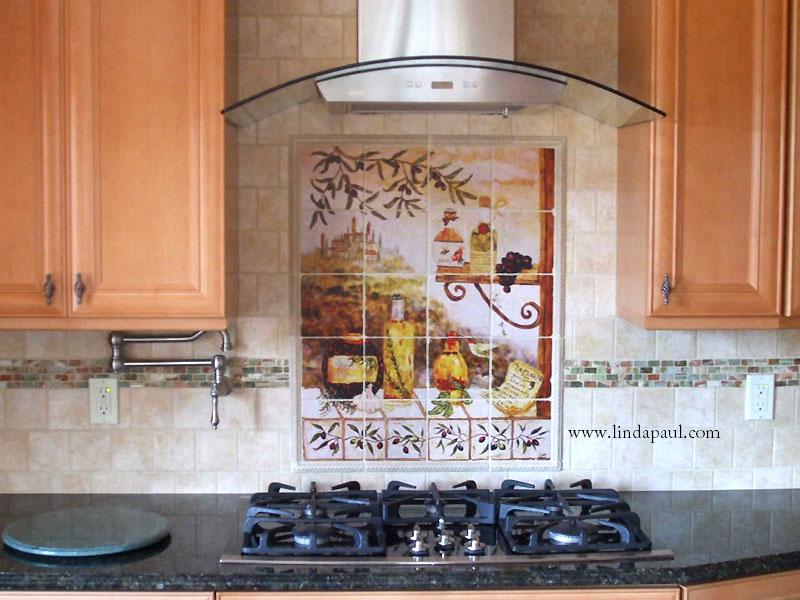 Tuscan design - Tuscan Kitchen Tile Backsplash for Tuscany Decor