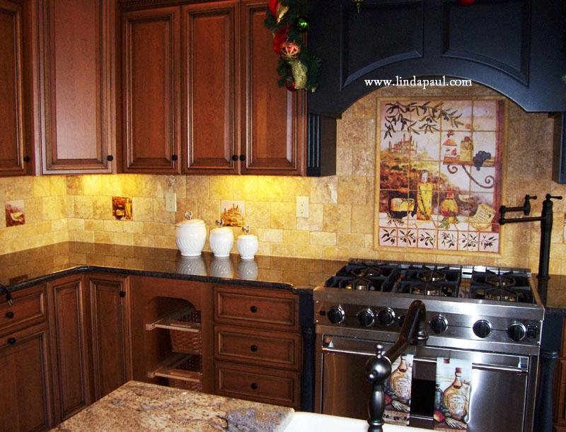 Pictures Kitchen Backsplash Ideas Tumbled Stone Kitchen Backsplash