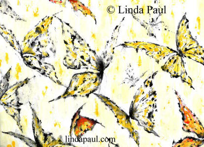 yellow and grey canvas art