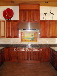 florida kitchen tile back splah mural