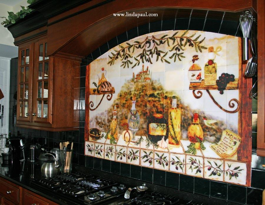 Italian Tile Backsplash Kitchen Tiles Murals Ideas