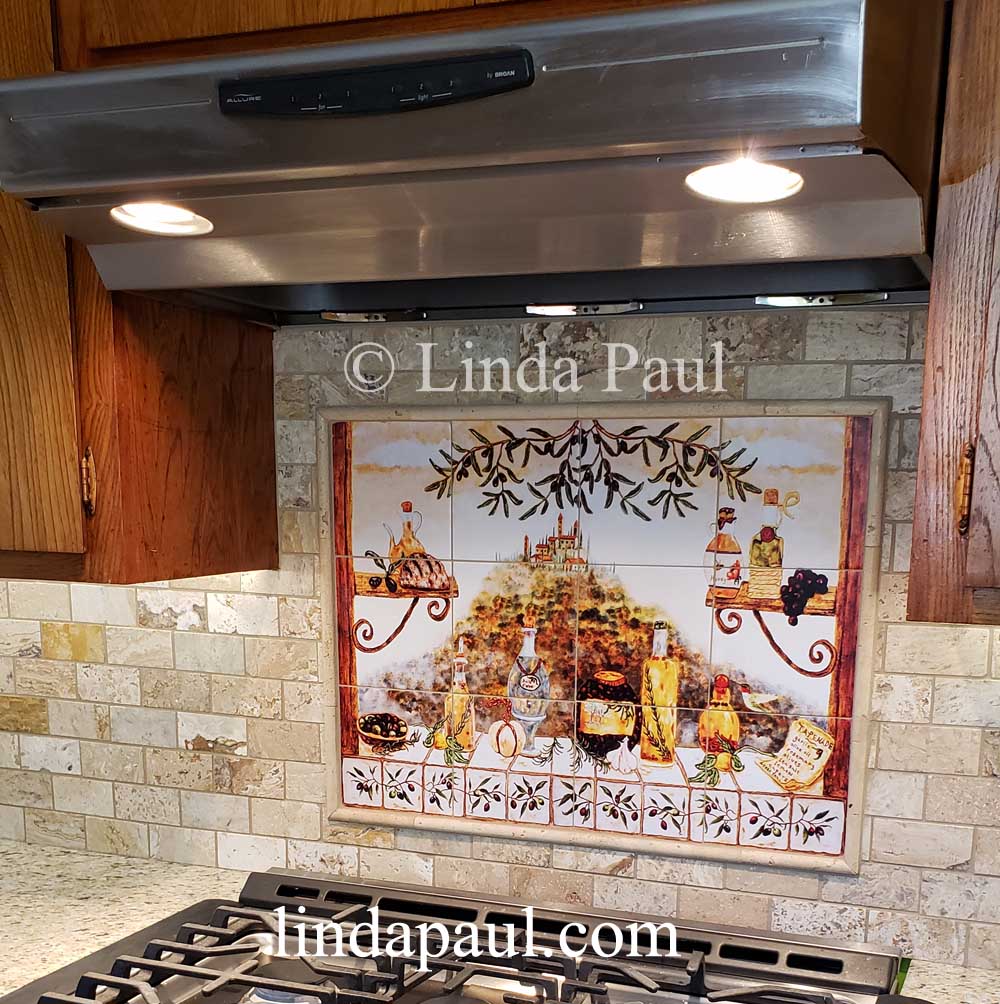 Italian Tile Backsplash Kitchen Tiles