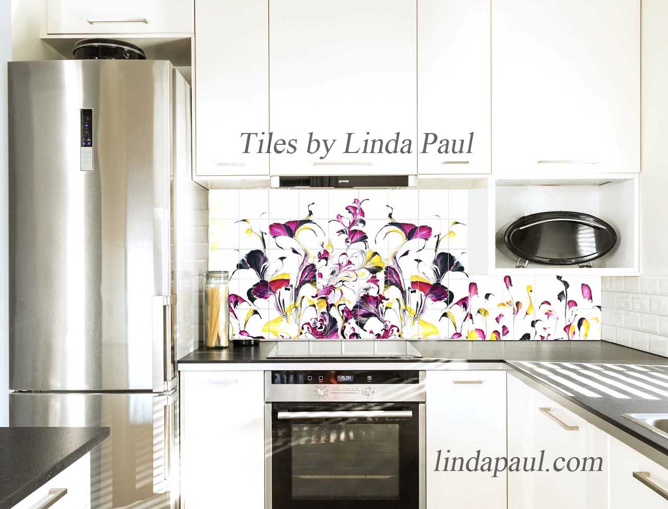 ブランド Tile Mural Kitchen Backsplash - Tuscany Table Blanc-CB - by Color ...