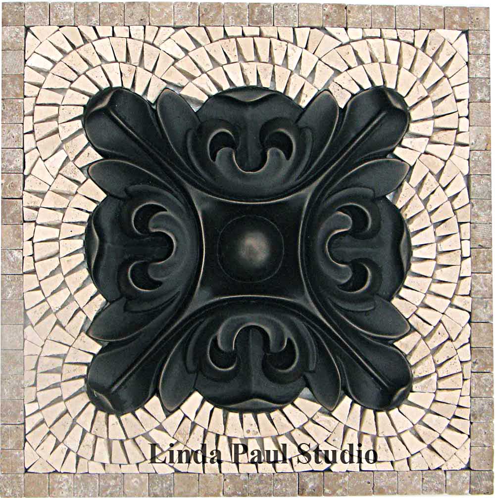 Metal Medallions For Backsplash / kitchen backsplash mozaic insert