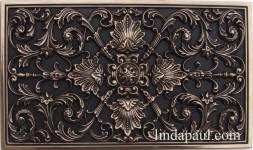 ravenna kitchen backsplash plaque bronze