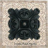 flower mosaic medallion