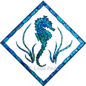 seahorse tile