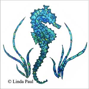 2x2 seahorse tile