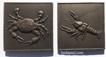 crab and crawfish tiles