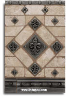 fleur de lis tile patterns