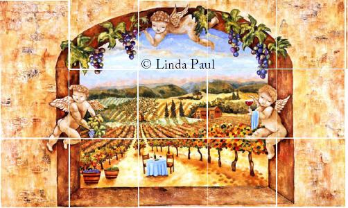 Angels in the Vines extended version back splash