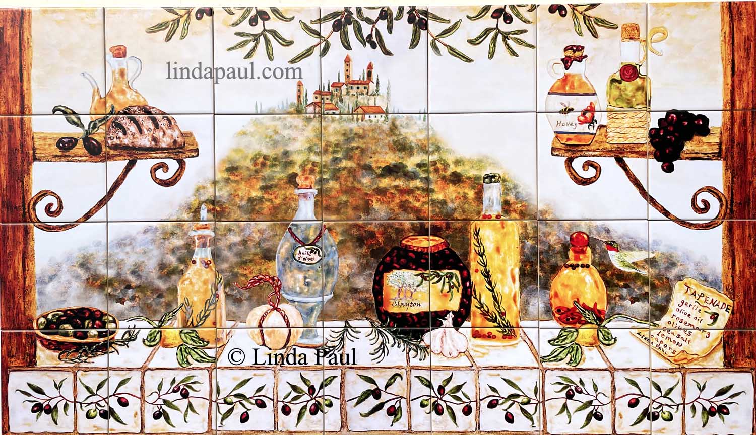 Italian Tile Backsplash Kitchen Tiles