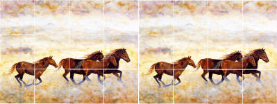 longer version - herd of horses