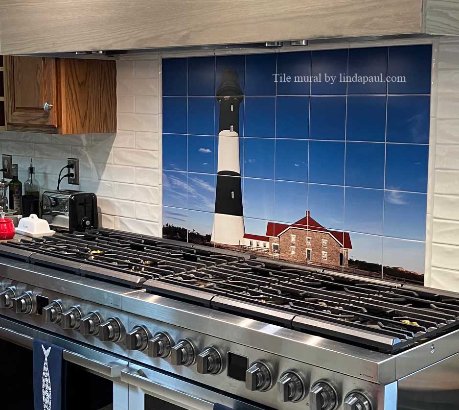 Stove Glass Backsplash, Customized With Your Image