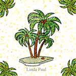 palm tree tile